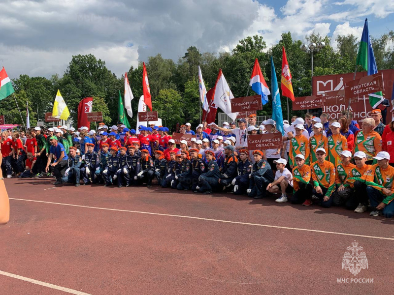 Стартовал финальный этап соревнований «Школа безопасности»