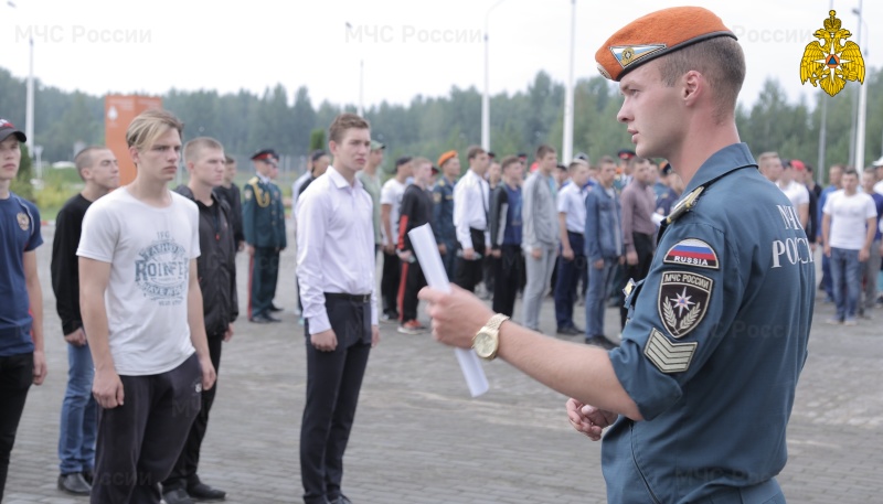 В Академии гражданской защиты МЧС России начался отбор будущих курсантов