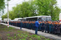 Новосибирские спасатели направлены в Иркутскую область для борьбы с паводком