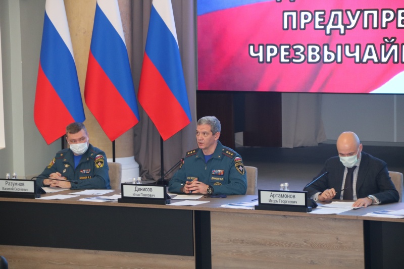 Заместитель Министра МЧС России Илья Денисов прибыл в Липецкую область