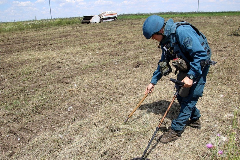 За полгода почти 53 тыс. боеприпасов обнаружено и обезврежено пиротехниками МЧС России