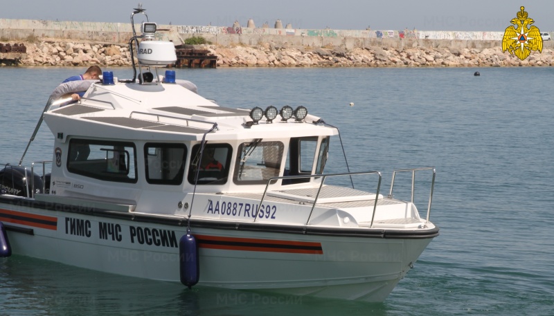 Севастополе впервые вышел в море новый катер ГИМС