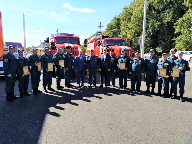 В Белгородской области открыто новое здание пожарно-спасательной части