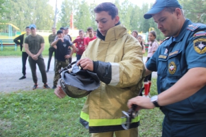 Юные пожарные Новосибирска состязались в мастерстве (фото)